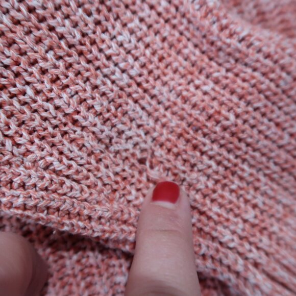 Lane Bryant Sweater Womens 22/24 Pink Knit V Neck Long Sleeve Cardigan Pullover - Picture 10 of 12